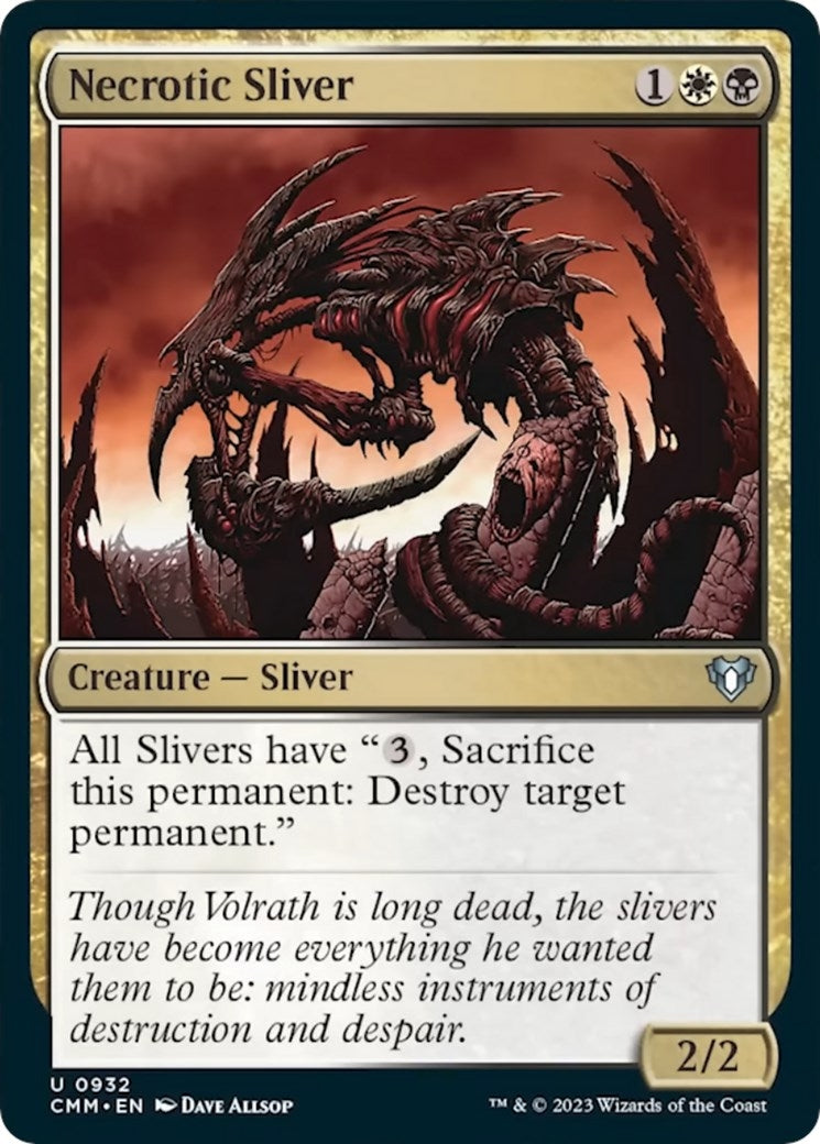 Necrotic Sliver (932) [CMM]