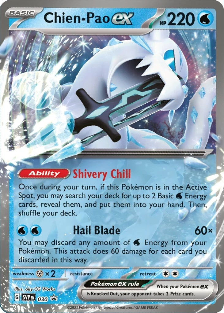 Chien-Pao ex - 030 (030) (SV: Scarlet & Violet Promo Cards)