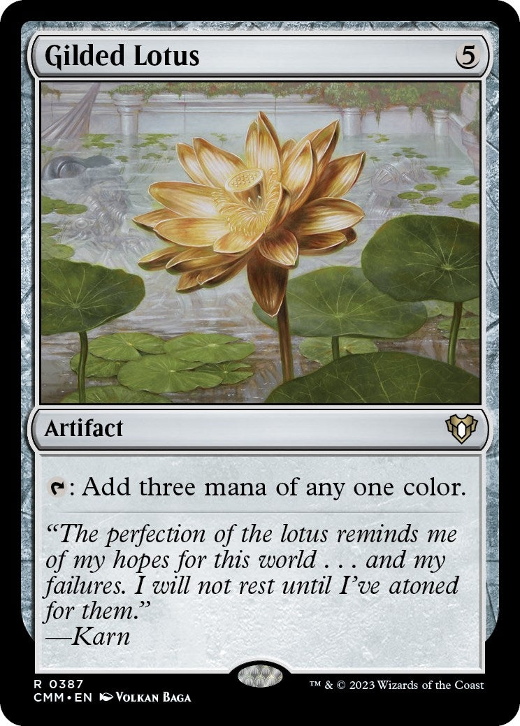 Gilded Lotus (387) [CMM]