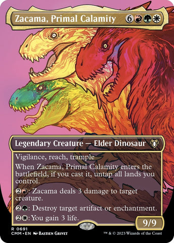 Zacama Primal Calamity Borderless (691) [CMM]