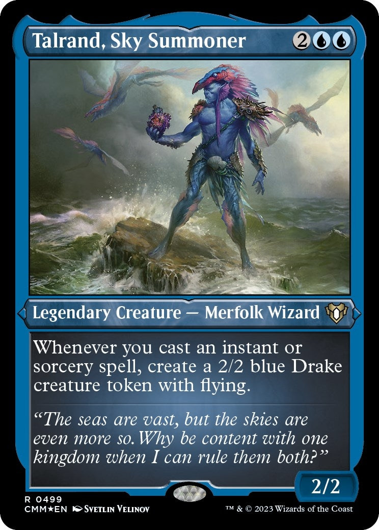 Talrand Sky Summoner Foil Etched (499) [CMM]