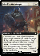 Onakke Oathkeeper Extended Art (755) [CMM]