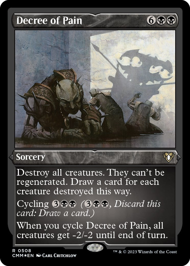 Decree of Pain Foil Etched (508) [CMM]