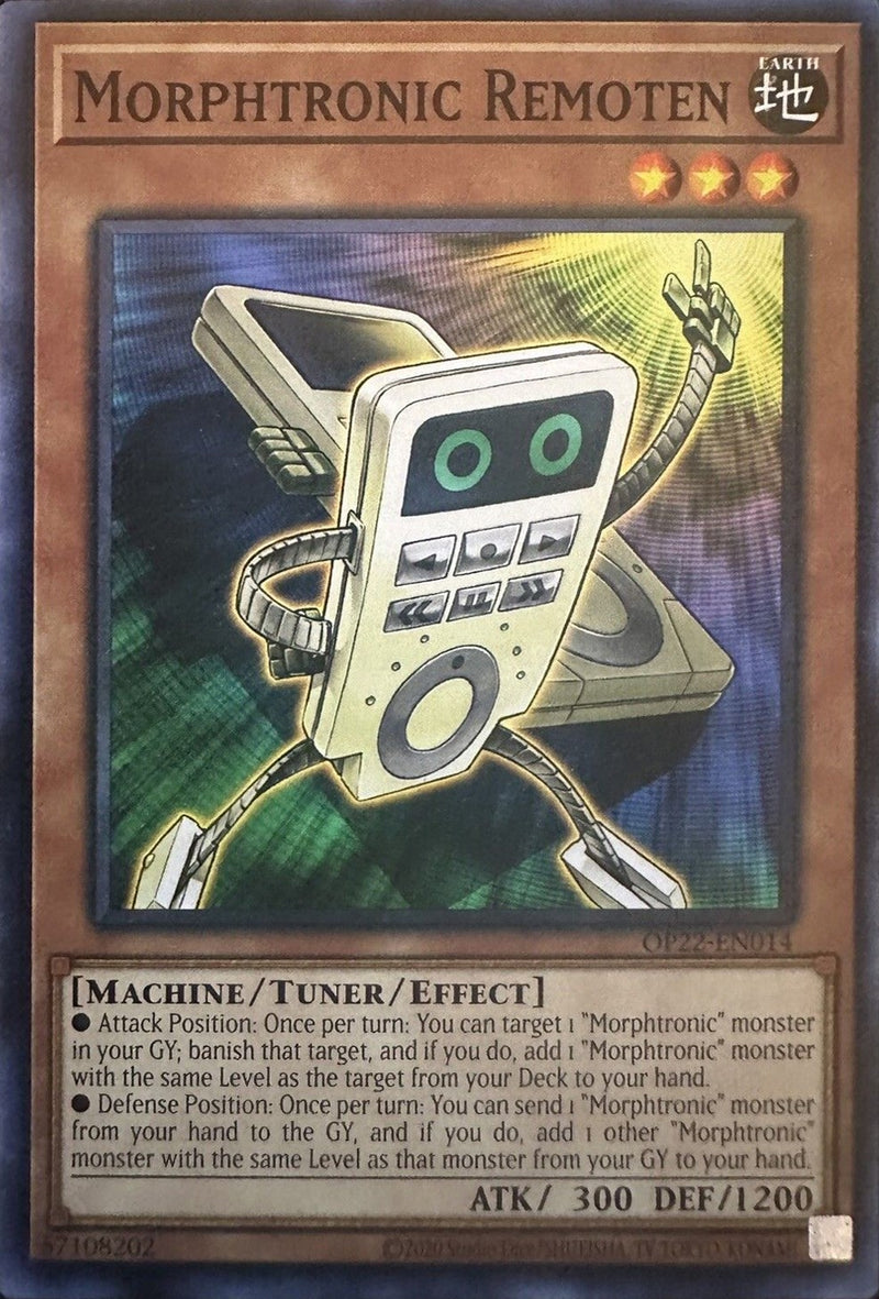 Morphtronic Remoten (OP22-EN014) [OP22]