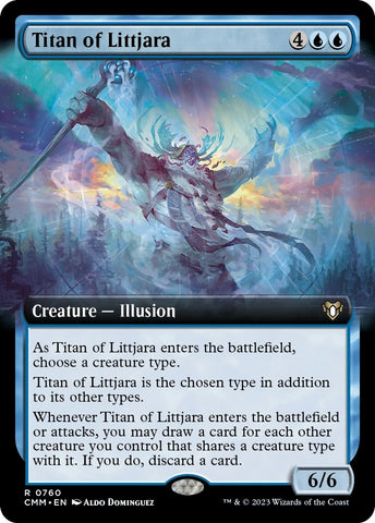 Titan of Littjara Extended Art (760) [CMM]