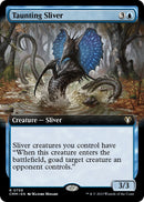 Taunting Sliver Extended Art (759) [CMM]
