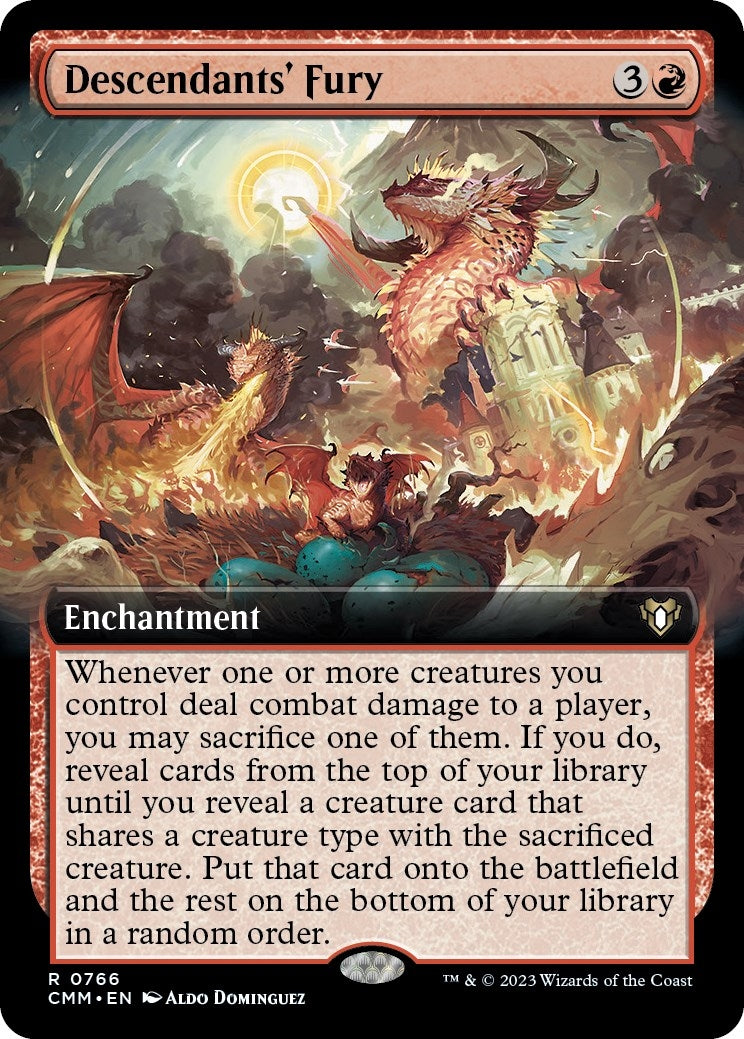 Descendants Fury Extended Art (766) [CMM]