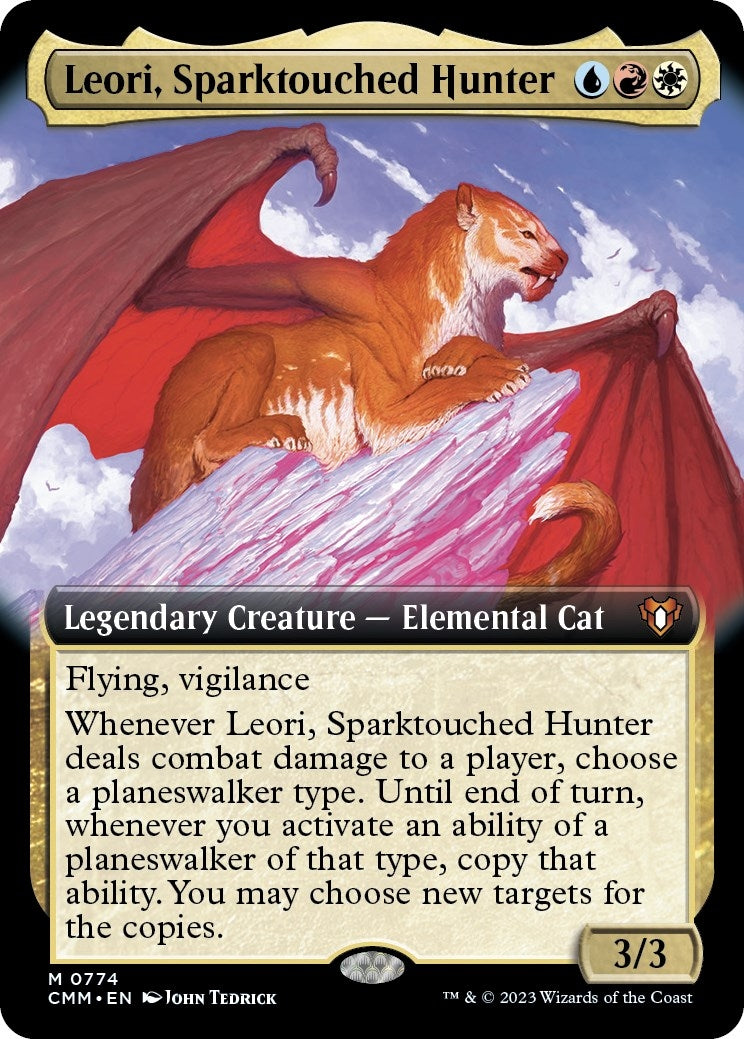 Leori Sparktouched Hunter Extended Art (774) [CMM]