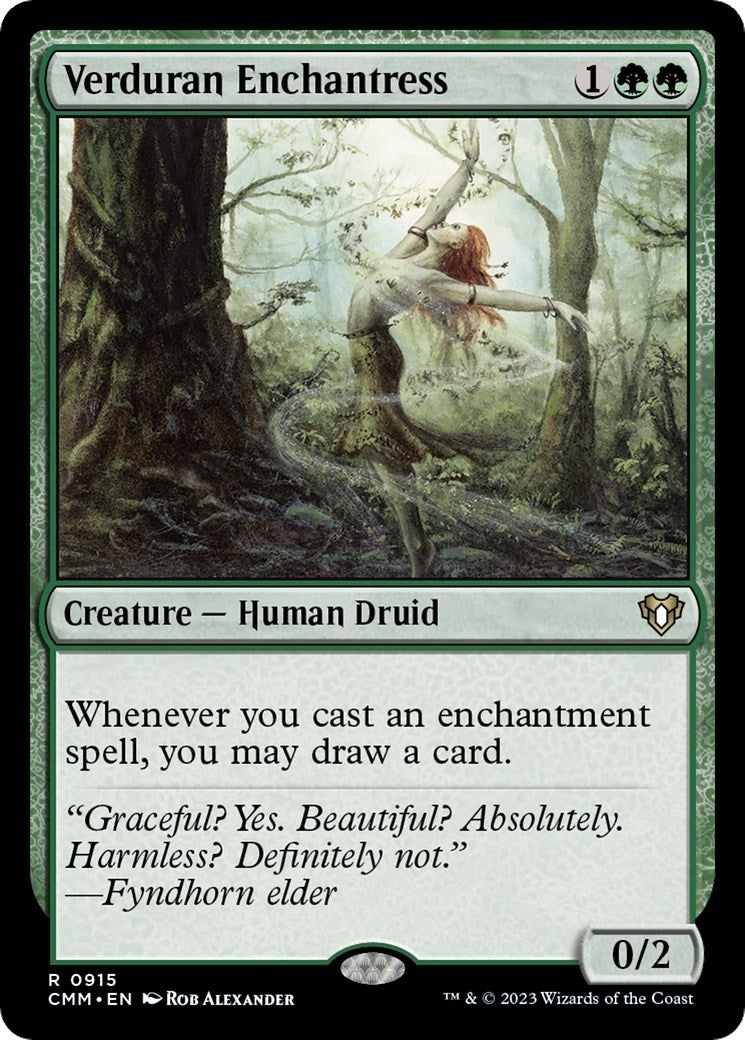 Verduran Enchantress (915) [CMM]
