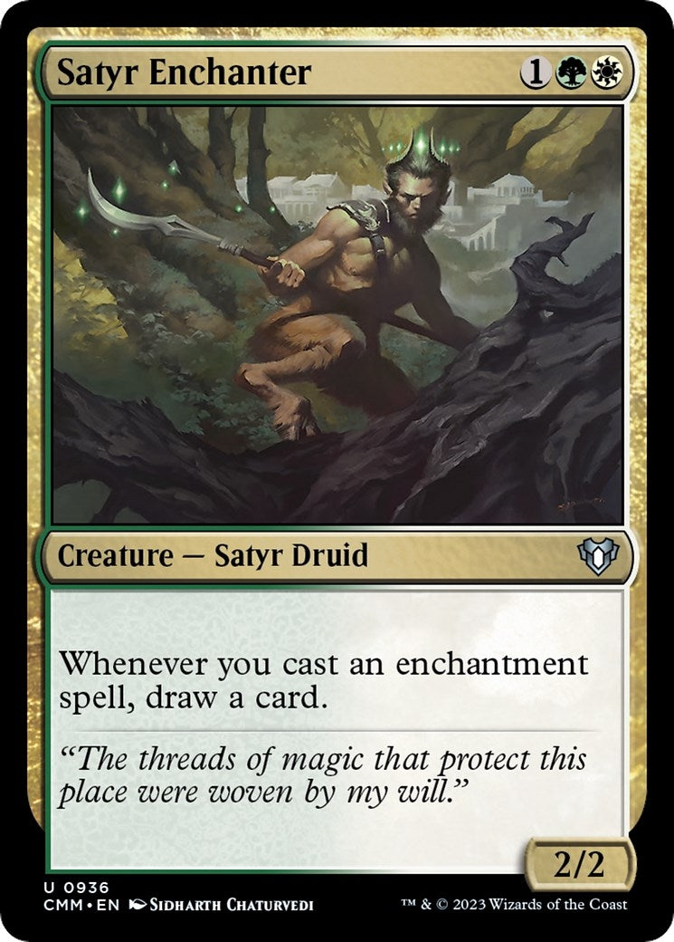 Satyr Enchanter (936) [CMM]