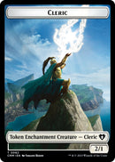 Cleric // Cat Beast Double-Sided Token [Commander Masters Tokens]