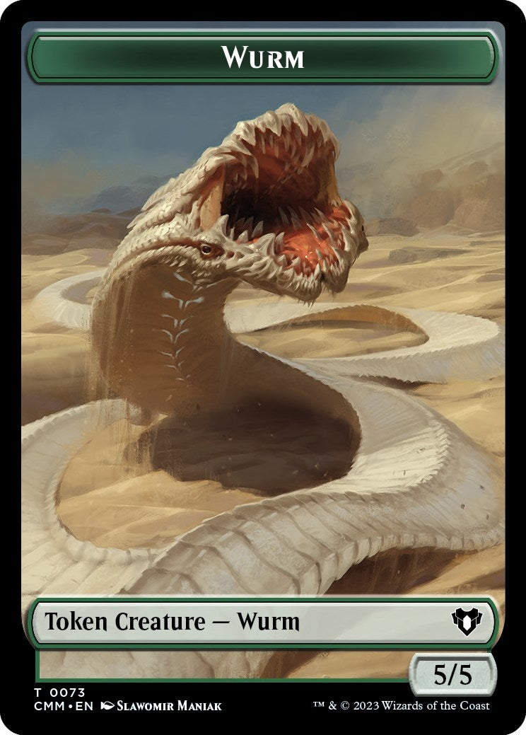 Wurm Spider Double Sided Token (73 // 36) [CMM]