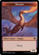 Dragon Kor Ally Double Sided Token (70 // 64) [CMM]