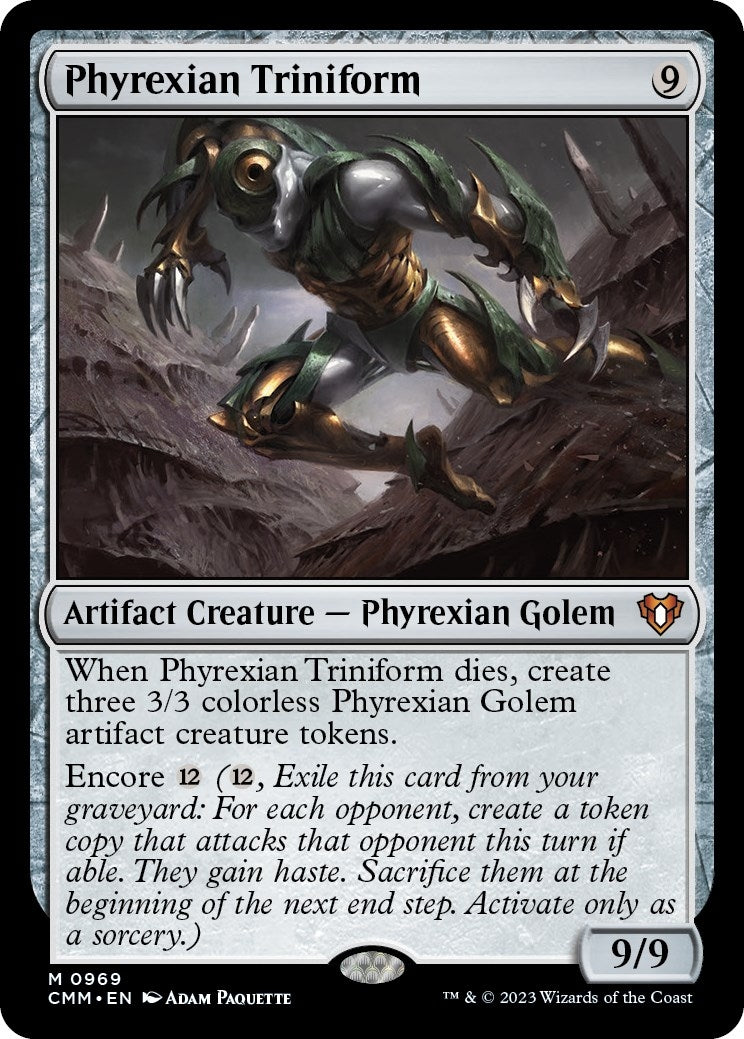 Phyrexian Triniform (969) [CMM]