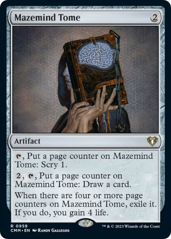 Mazemind Tome [Commander Masters]