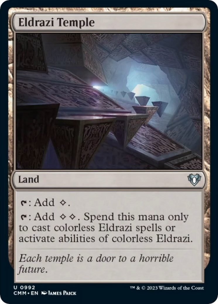 Eldrazi Temple (992) [CMM]