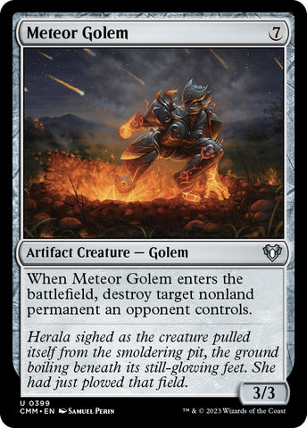 Meteor Golem [Commander Masters]