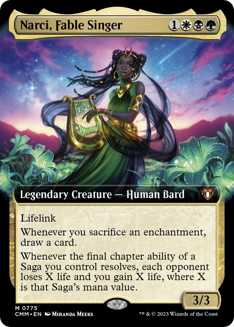 Narci Fable Singer Extended Art (775) [CMM]