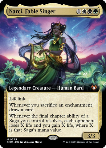 Narci Fable Singer Extended Art (775) [CMM]