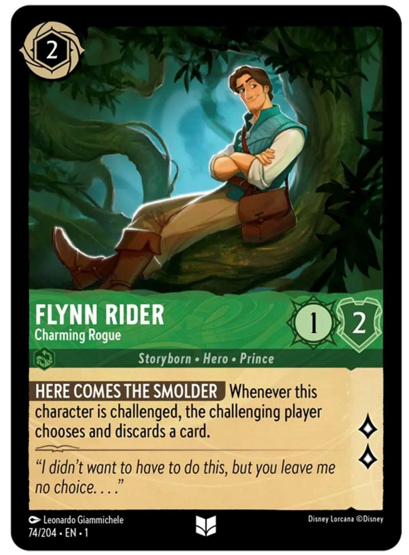 Flynn Rider Charming Rogue (74/204) [1]