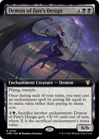 Demon of Fates Design Extended Art (762) [CMM]