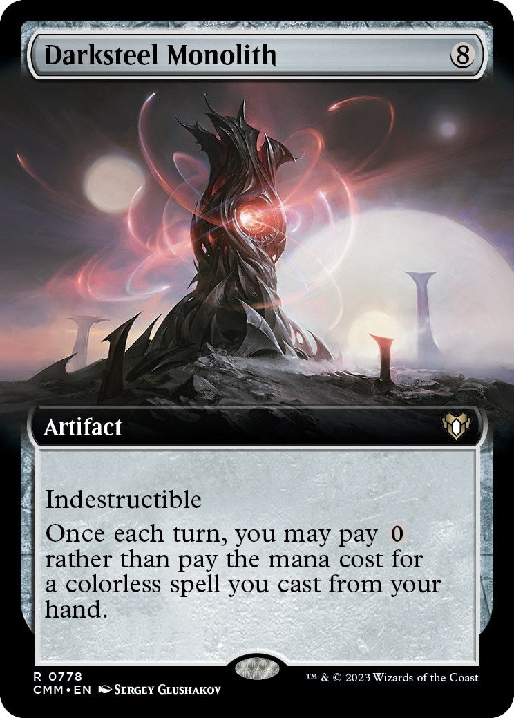 Darksteel Monolith Extended Art (778) [CMM]