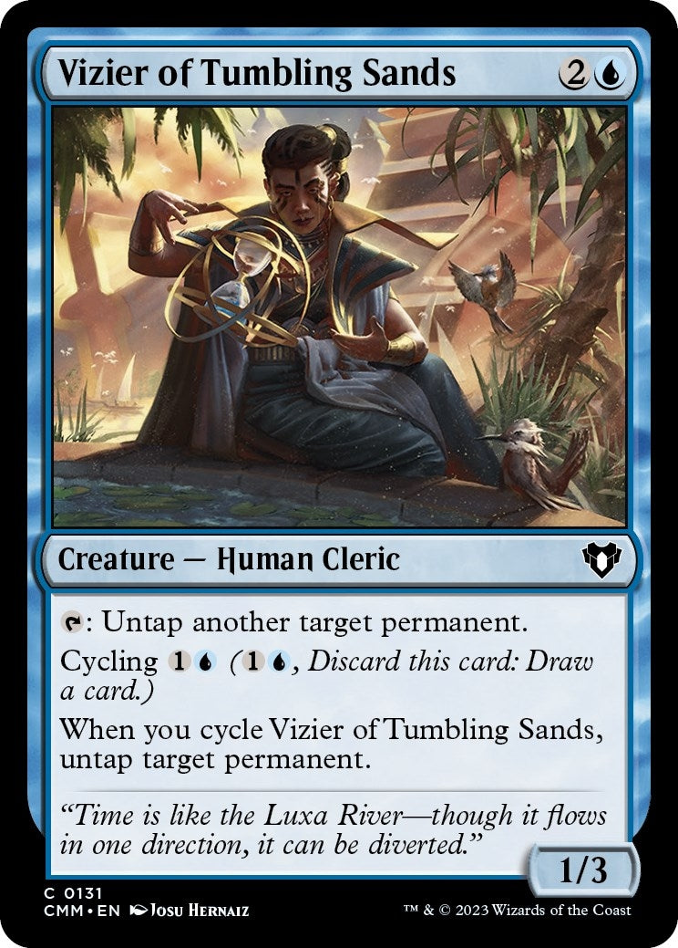 Vizier of Tumbling Sands [Commander Masters]