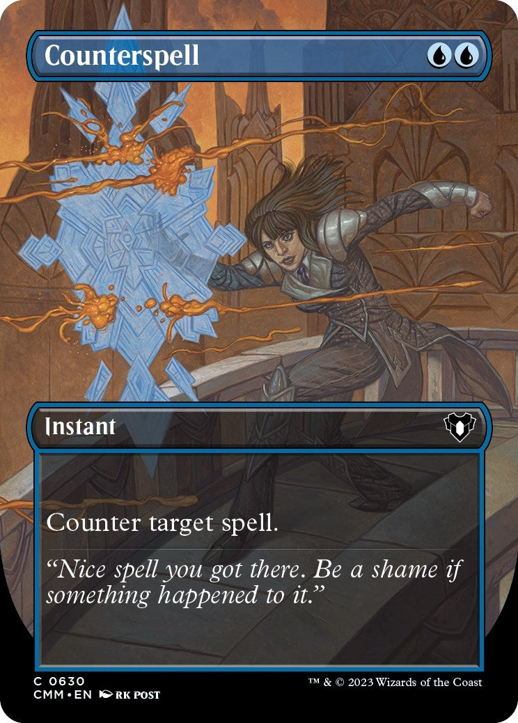 Counterspell Borderless (630) [CMM]