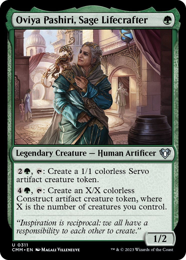 Oviya Pashiri, Sage Lifecrafter [Commander Masters]