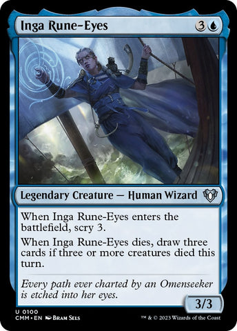 Inga Rune-Eyes [Commander Masters]