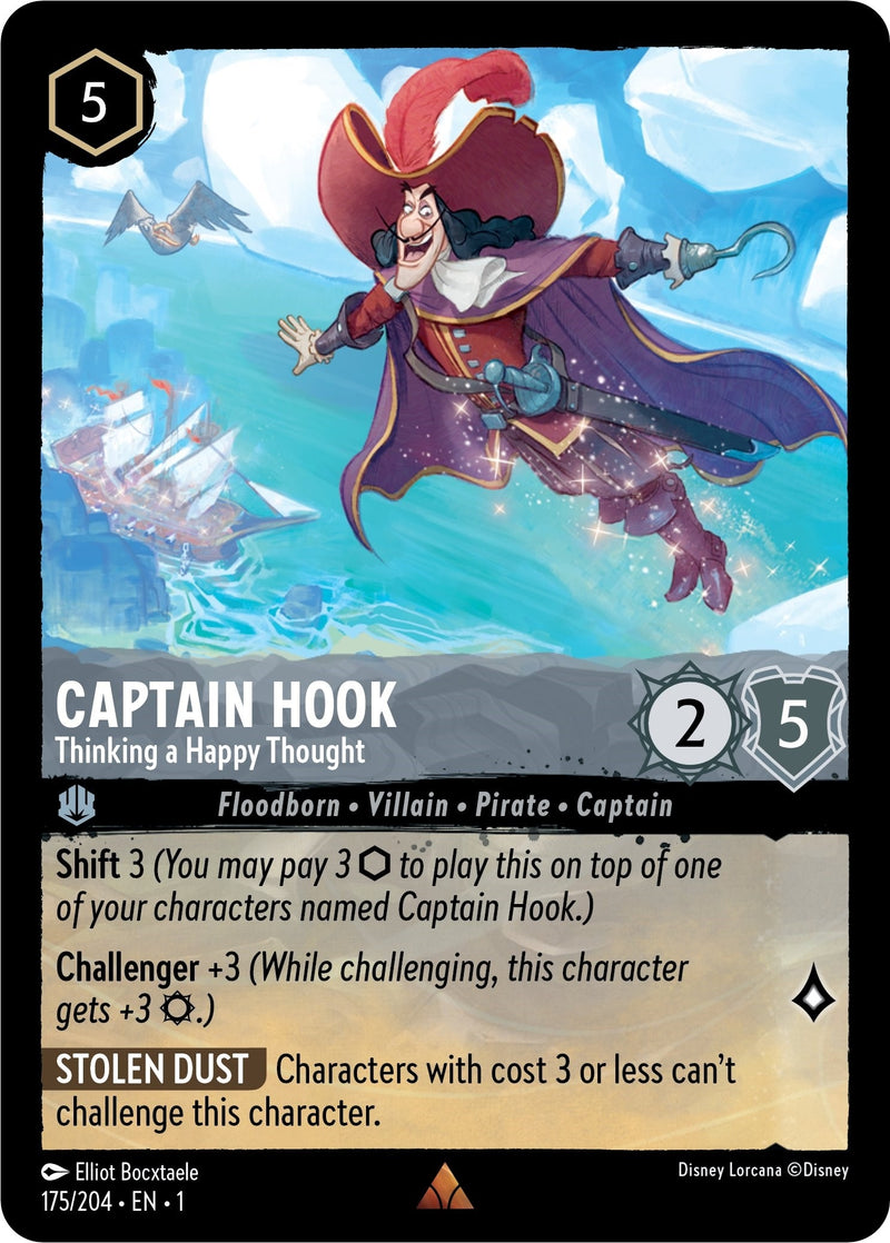 Captain Hook Thinking a Happy Thought (175/204) [1]