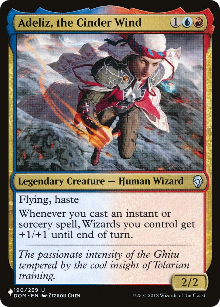 Adeliz the Cinder Wind (190) [LIST]