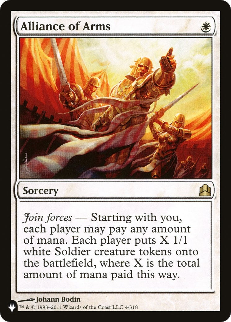 Alliance of Arms (4) [LIST]