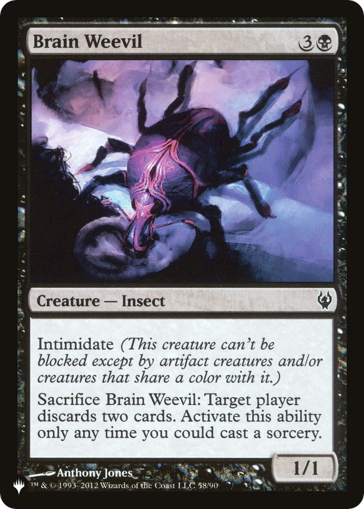 Brain Weevil (58) [LIST]