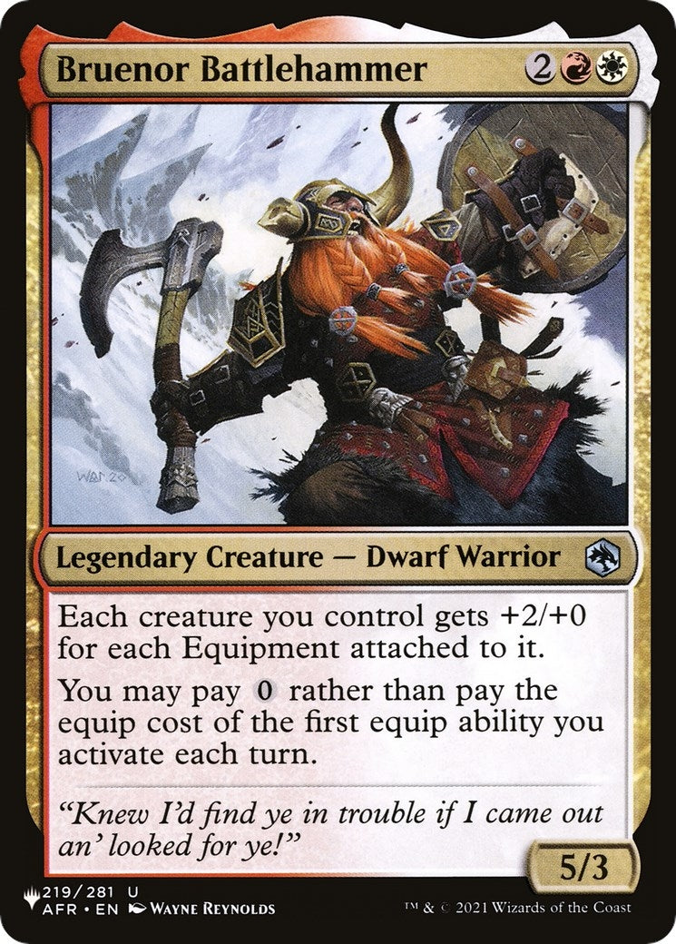 Bruenor Battlehammer (219) [LIST]