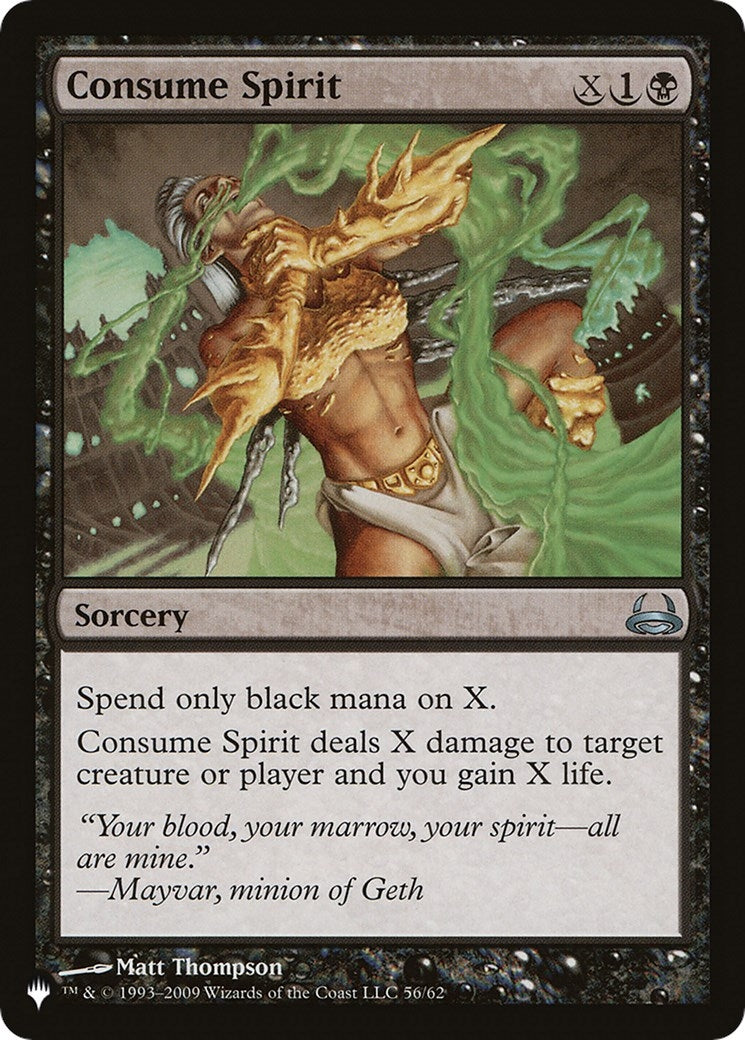Consume Spirit (56) [LIST]