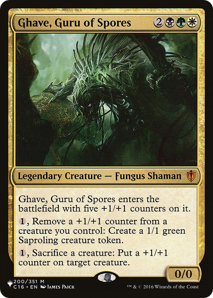 Ghave Guru of Spores (200) [LIST]