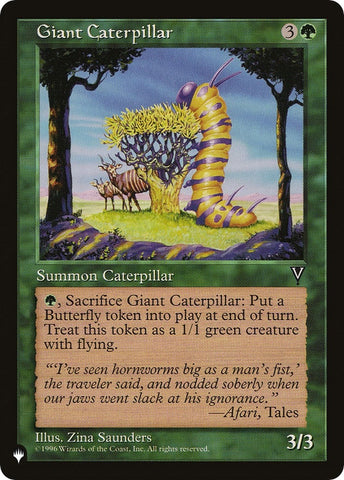 Giant Caterpillar [The List]