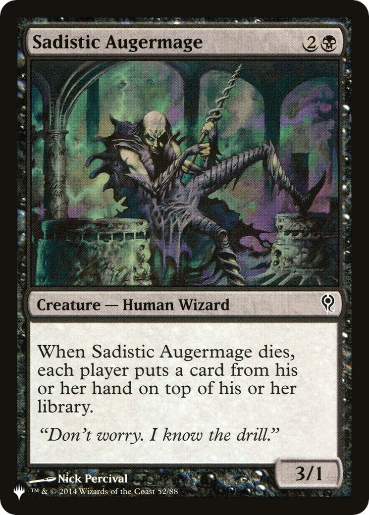 Sadistic Augermage (52) [LIST]