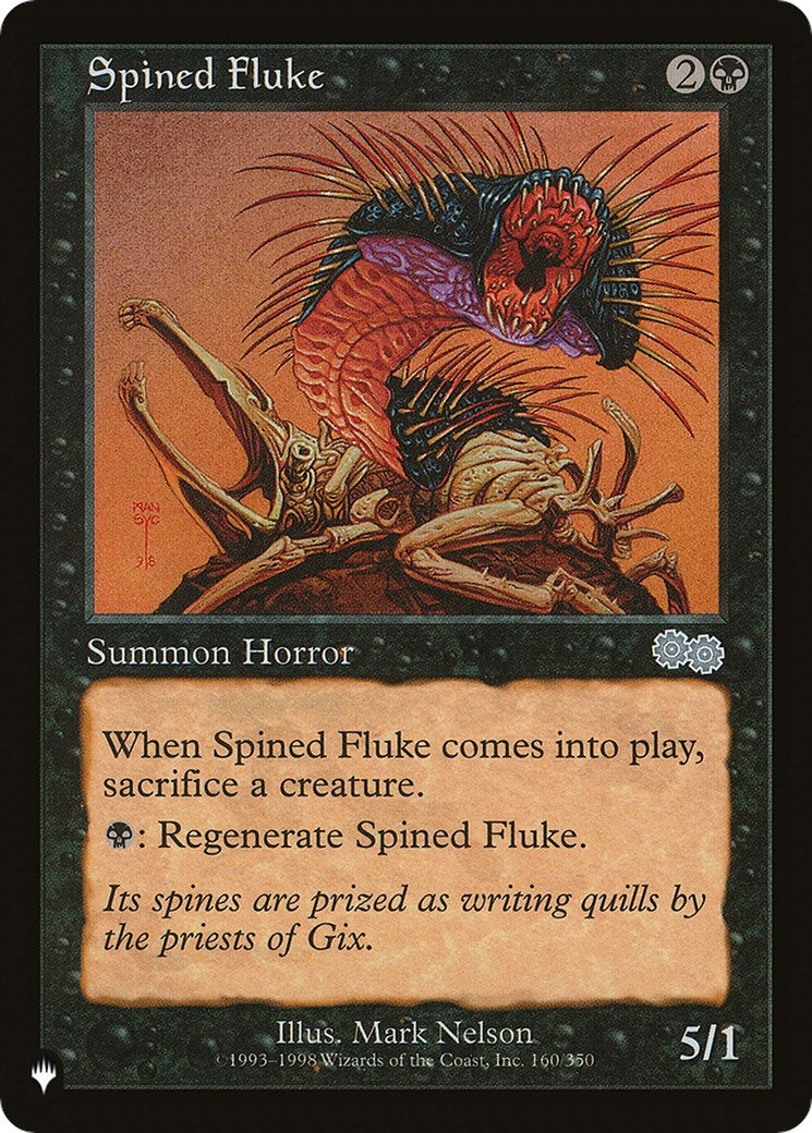 Spined Fluke (160) [LIST]