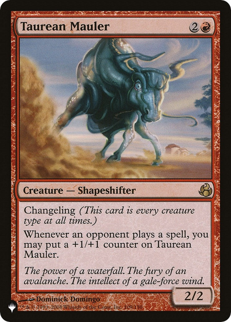 Taurean Mauler MOR (109) [LIST]