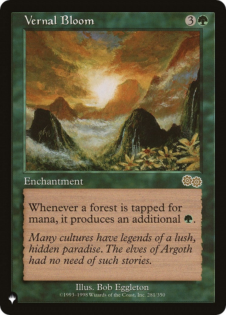 Vernal Bloom (281) [LIST]