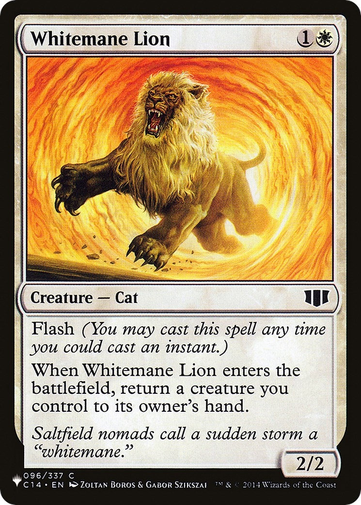 Whitemane Lion C14 (96) [LIST]