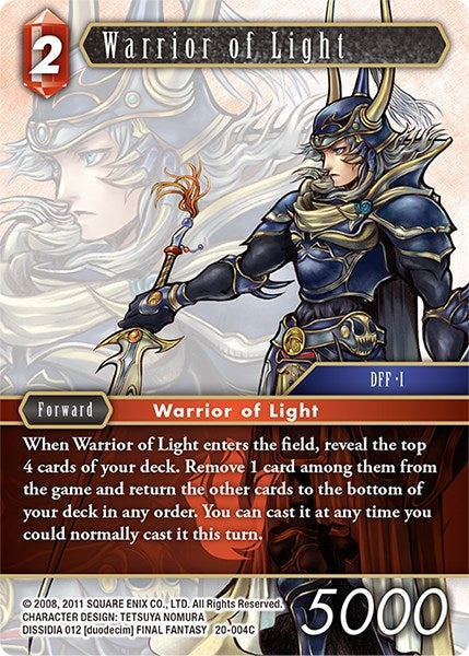 Warrior of Light (20-004C) [20]