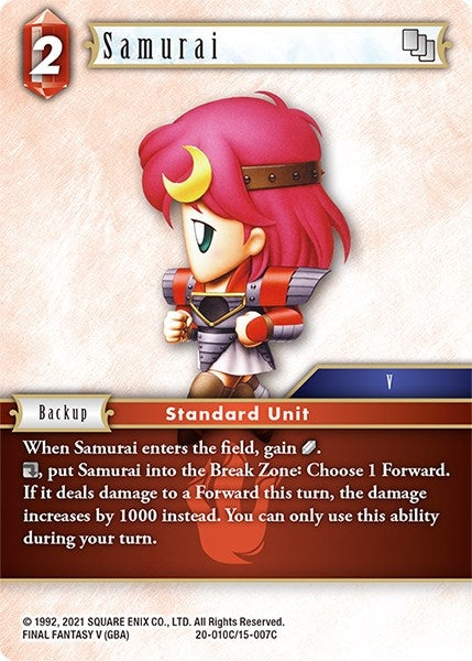 Samurai (20-010C/15-007C) [20]
