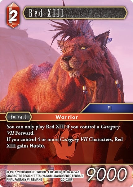 Red XIII (20-021R) [20]