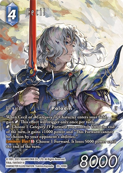 Cecil Full Art 109 (20-109H) [20]