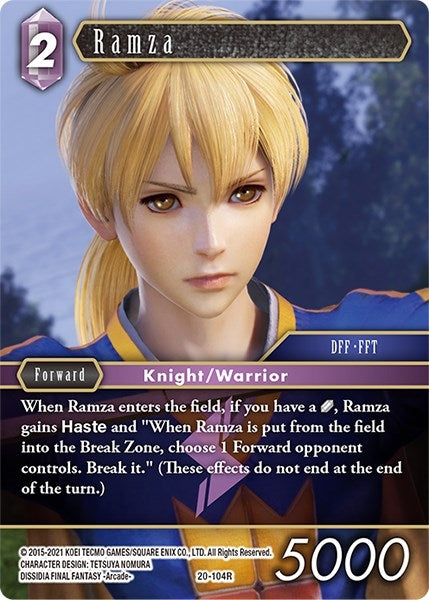 Ramza (20-104R) [20]
