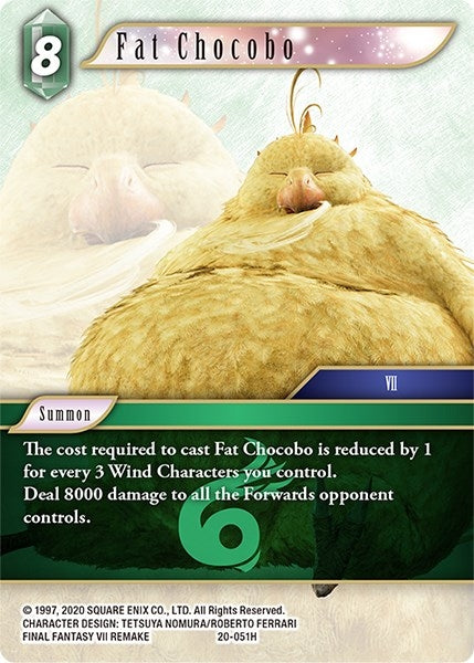Fat Chocobo (20-051H) [20]