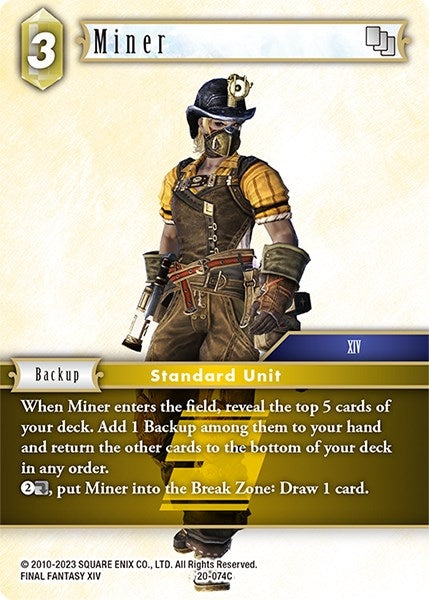 Miner (20-074C) [20]